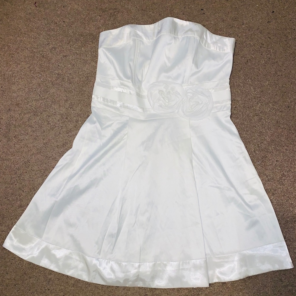 All white dress